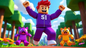 Видео для детей. Новые приключения в Роблокс. Музыка для детей. Новые персонажи Роблокс.