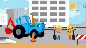 Синий трактор Мультфильм | Синий трактор мультики для малышей | Сборник серий Синий трактор смотреть