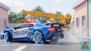 Детский Мультфильм котёнок и мама кошка побеждают злодея