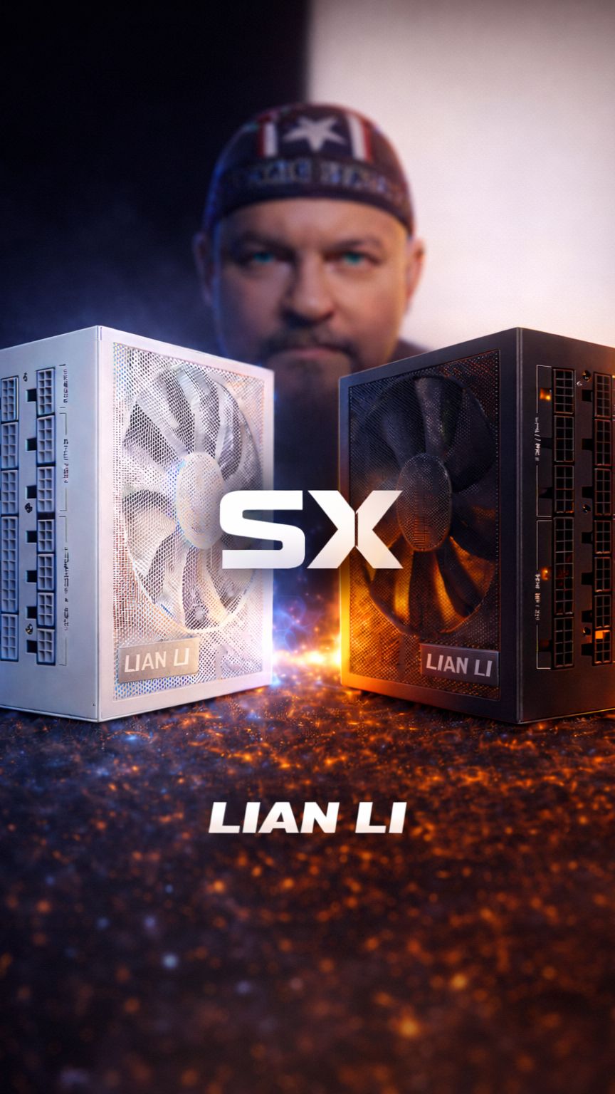 Lian Li SX1200P WHITE Platinum — Маленький, но 1200W