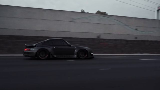 Charles' 993 RWB at Sunrise.