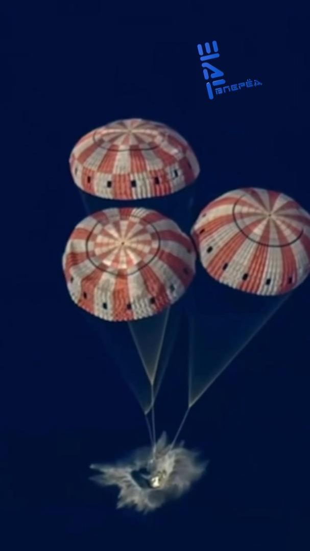 Американский "Орион" успешно вернулся на Землю