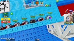 Roblox Полина #1 Строит мосты