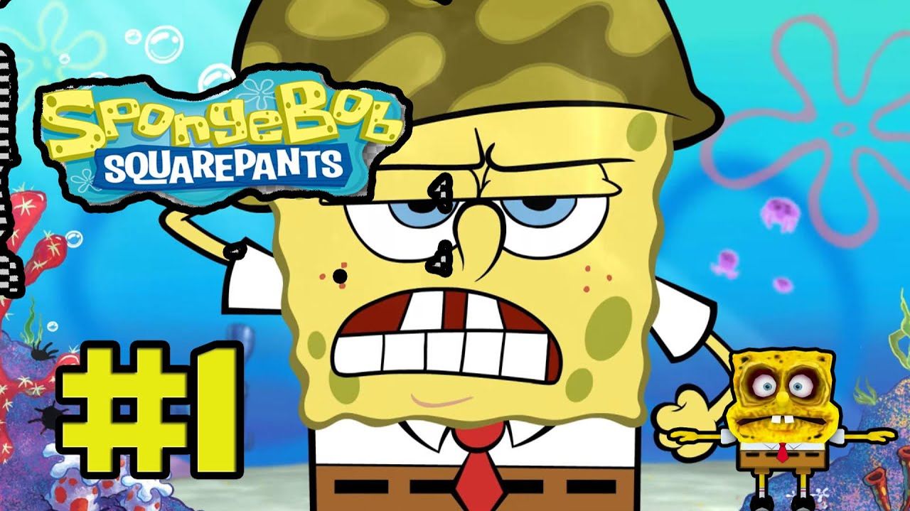 Spongebob Squarepants: Battle for Bikini Bottom Rehydrated-Прохождение #1.