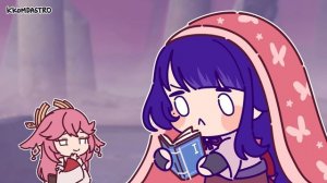 [2.1 спойлеры!] Сегун Райден не может быть таким милым! - GENSHIN IMPACT