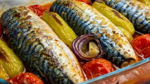 Скумбрия вкуснее лосося, готовьте хоть каждый день! Полезный и доступный ужин для всех за 60 минут