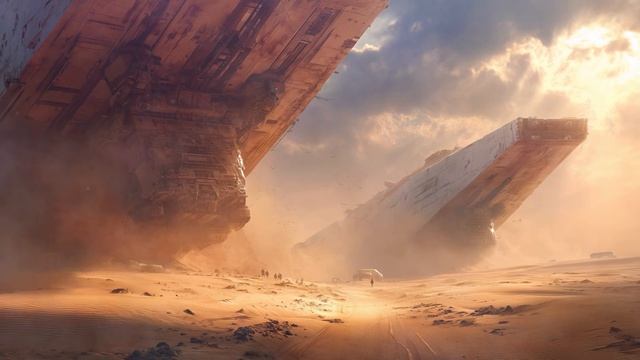 THE RUSTED ARK ｜ Graveyard of Giants ｜ Cinematic Sci-Fi Drone with 3Hz Binaural Beats-(1080p30)