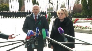 Пресс-подход Валентины Матвиенко в ходе рабочей поездки в Калининградскую область, 10 апреля 2026