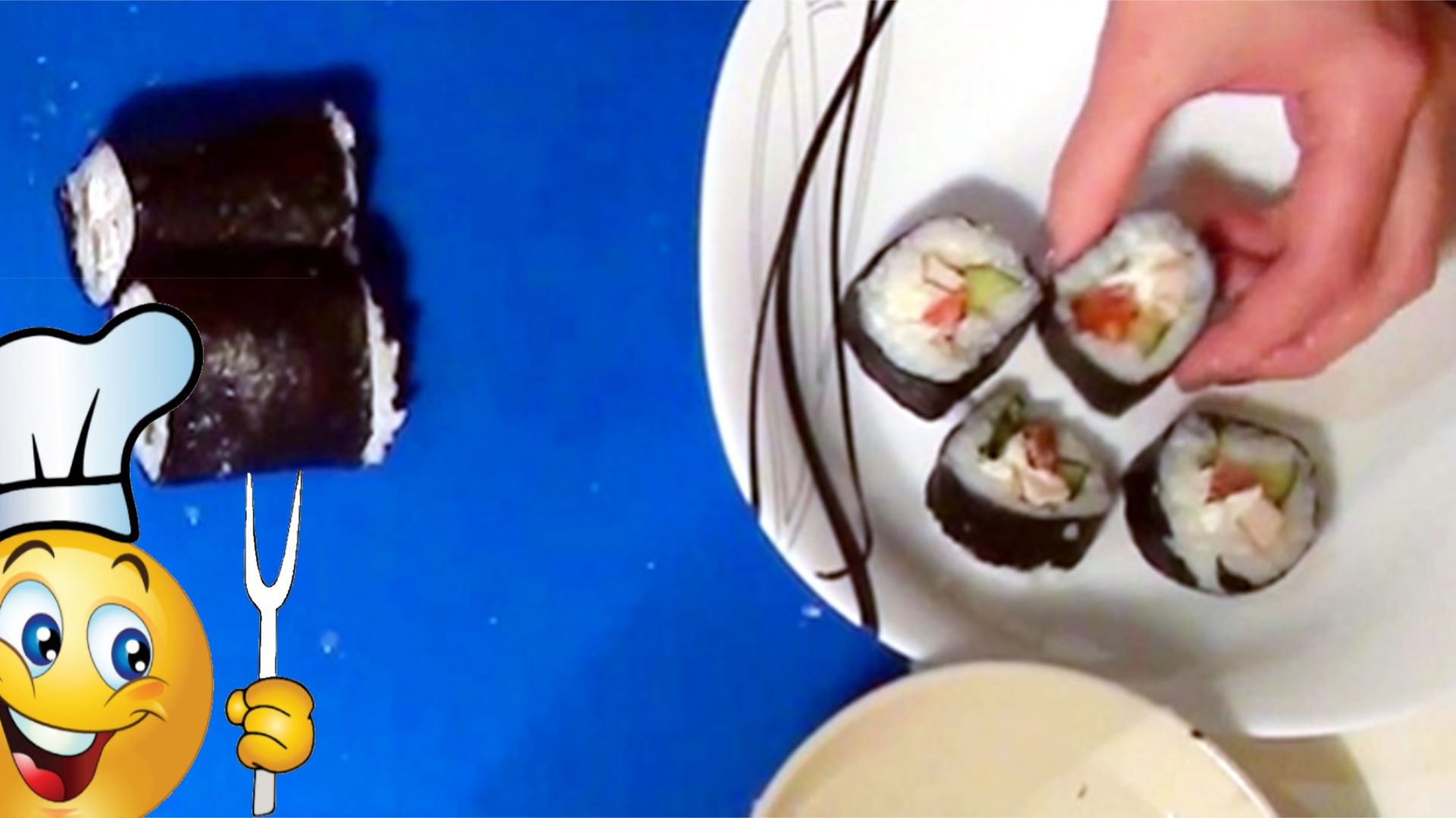 Роллы с курицей в домашних условиях пошаговый -рецепт