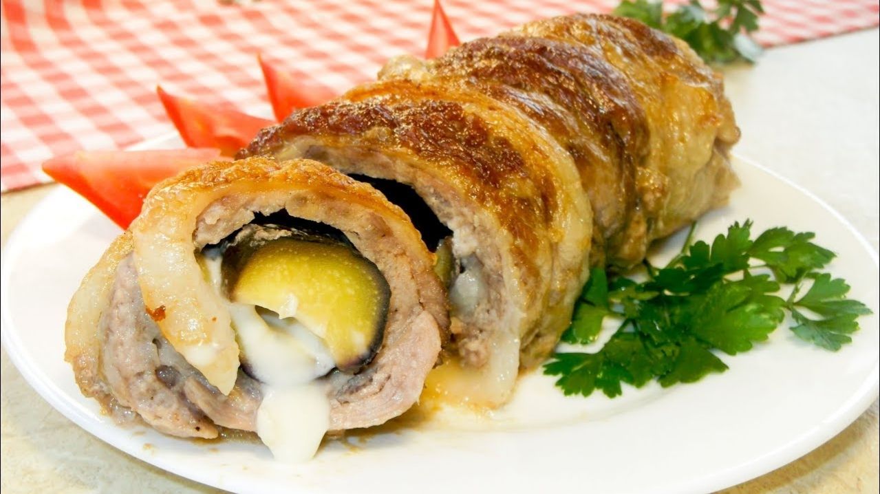 Готовлю уже Третий День Подряд. Вкусные Баклажаны с Мясом В Духовке. смотреть онлайн