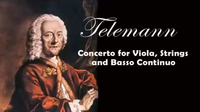 Классика на все времена #17. Георг Филипп Телеман - Концерт для альта