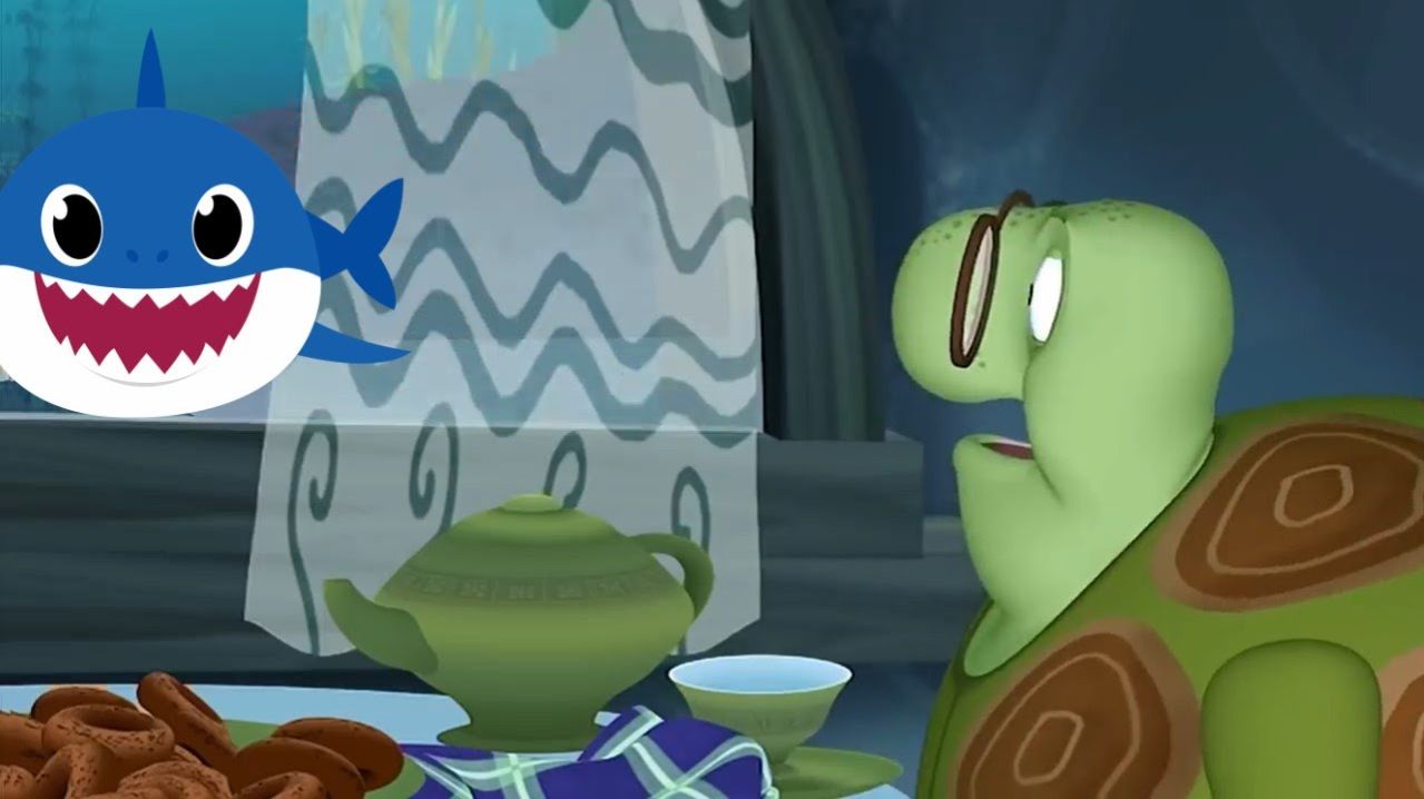 Лунтик АКУЛА но говорят только АКУЛА