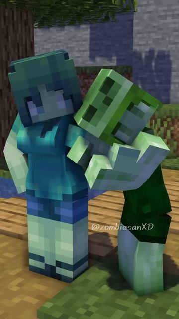 Ревность девушки Эндера - анимация Майнкрафт #shorts