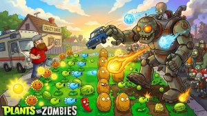 Зомби против растений PVZ Недетская битва Plants vs Zombies ПвЗ Растения против Зомби