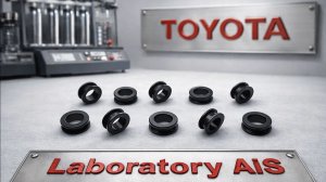 Втулки инжекторов (резиновые) 10шт, AiS-G004, TOYOTA 90480-13005,.mp4