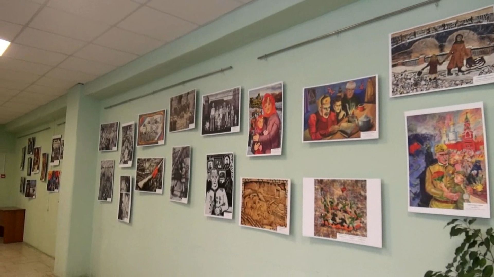 Образ защитника Отечества в картинах молодых художников Владимирской области. ДК.Спутник г. Вязники