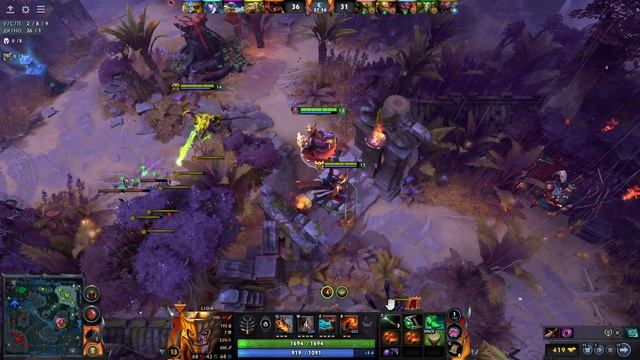 Dota 2) 72 игра; ВК / Бара / Лион / Фура / Гиро / Никс;