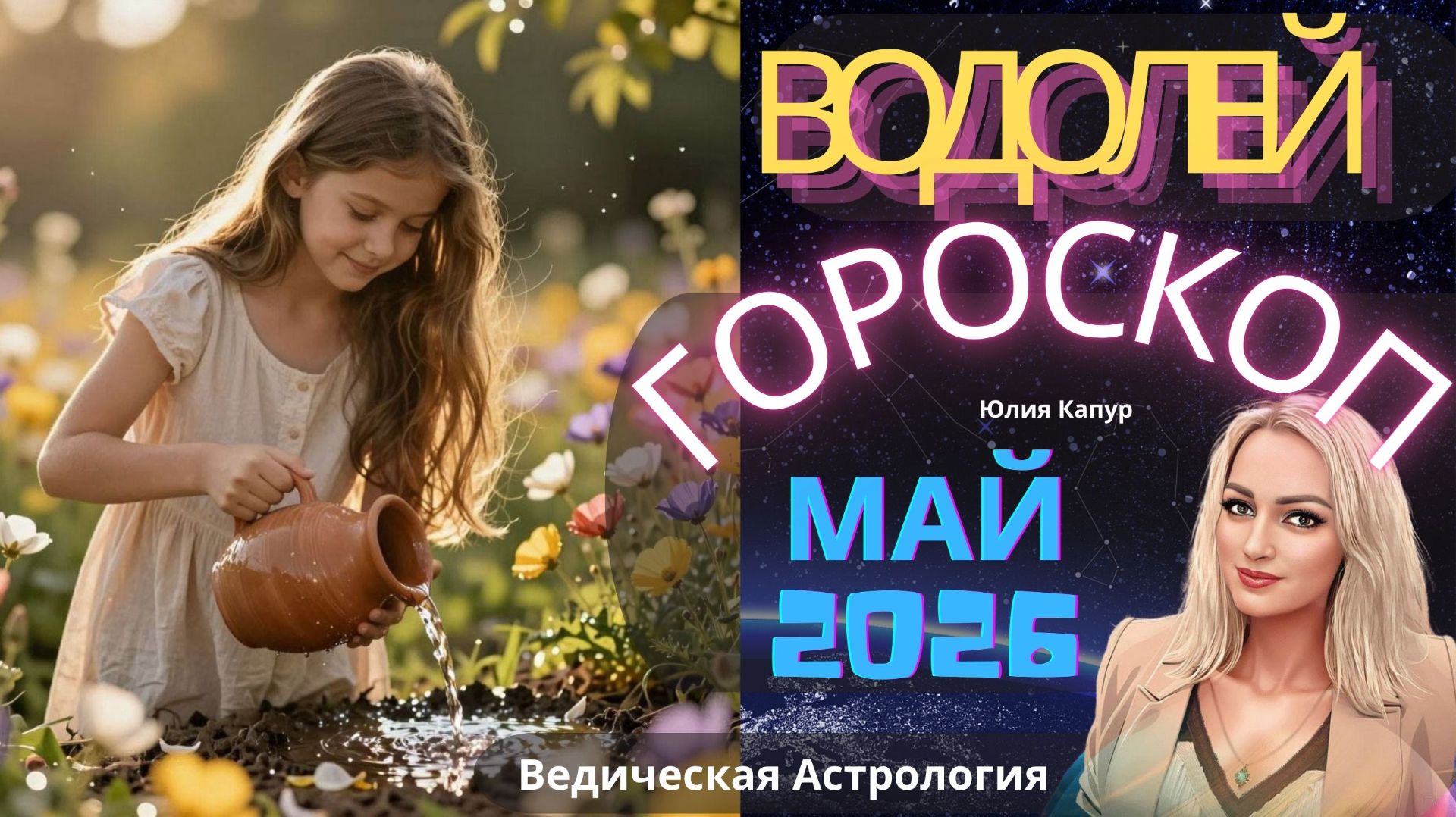 ♒Водолей - гороскоп на Май 2026 года. От Юлии Капур