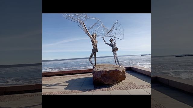 Прогулка по Набережной Онего. Карелия. Петрозаводск. 
 11 апреля 2026 года. Часть 2