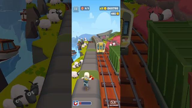 Subway Surf но я побил мировой рекорд(дальше 100км)