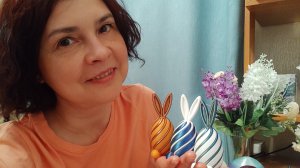 АСМР 🐰 Делюсь с вами новостями и хвалюсь 3д яичками 🐰