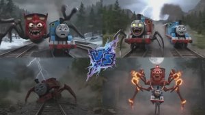 ТОМАС ПАРОВОЗИК против ЧУ-ЧУ ЧАРЛЬЗ — Эпическая Битва Поездов-Монстров 🚂🔥