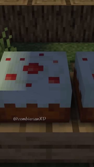 Торт девушки-зомби - анимация майнкрафт #shorts