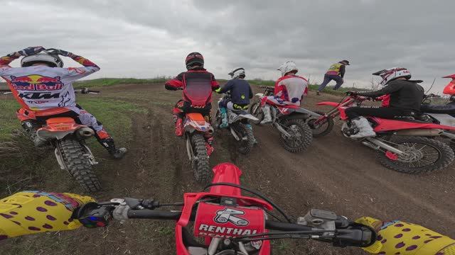 Школа мотокросса ZRT Тренировка в станице Раздольная