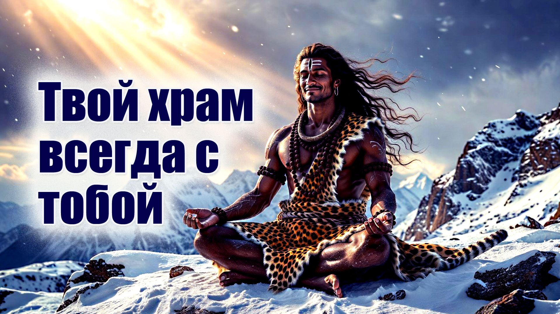 Твой храм - в звенящей тишине. Шива внутри. Ом Хара Махадев-мантра.