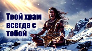 Твой храм - в звенящей тишине. Шива внутри. Ом Хара Махадев-мантра.