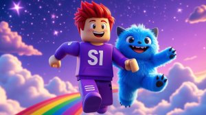 Видео для детей. Спасение Брейнрота в Роблокс. Новые милые персонажи в Роблокс смотреть.