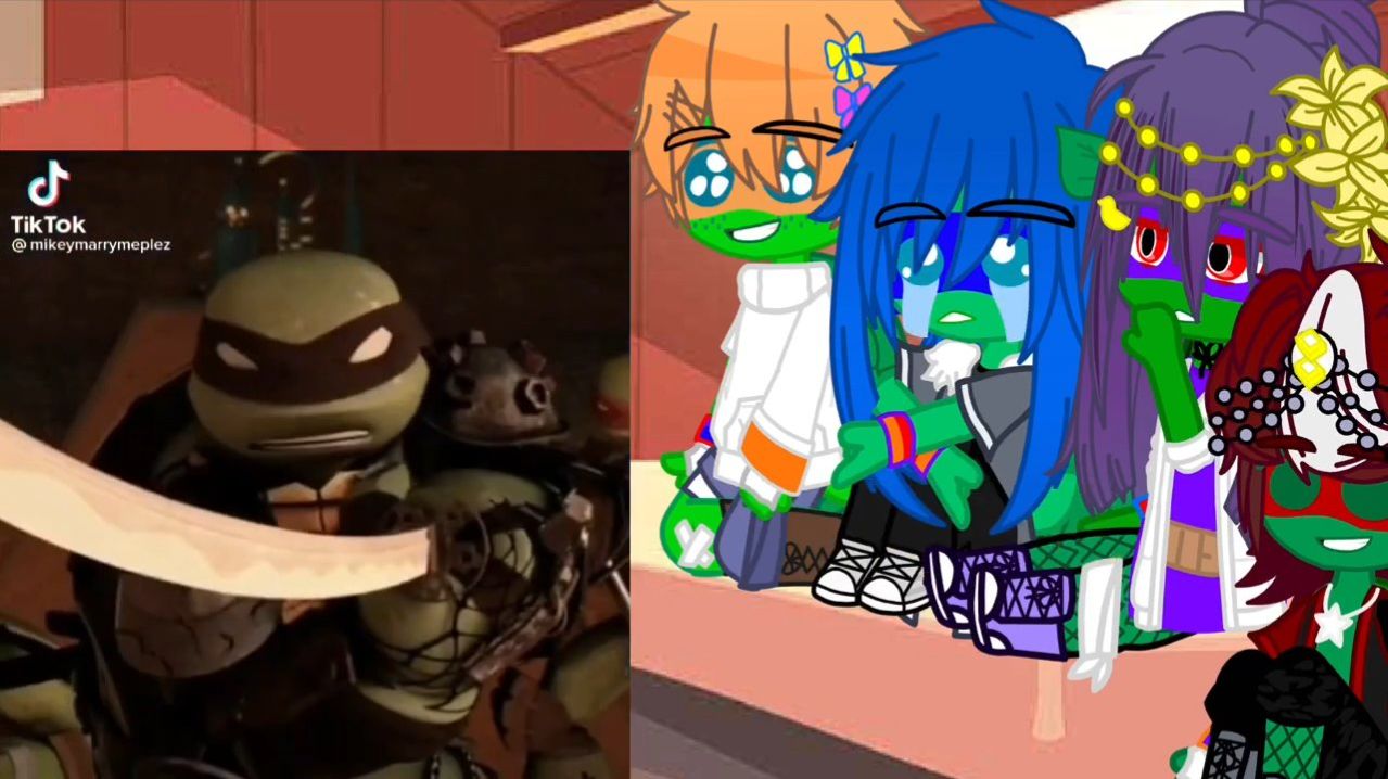 Tmnt React To Leonardo (3/4)