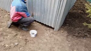 ремонт своими руками двери в углярке,часть 2