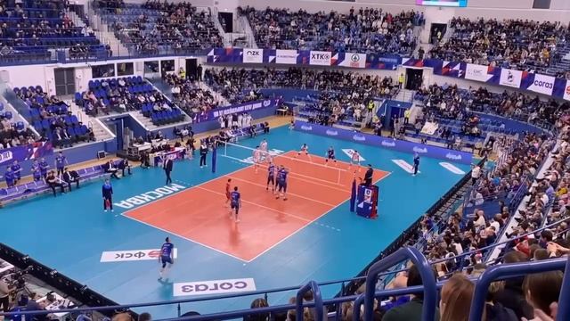 Обзор с трибуны Динамо -Зенит 3:0 1/2 Волейбол