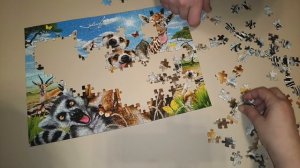 Челлендж " 48 часов собираем пазлы".