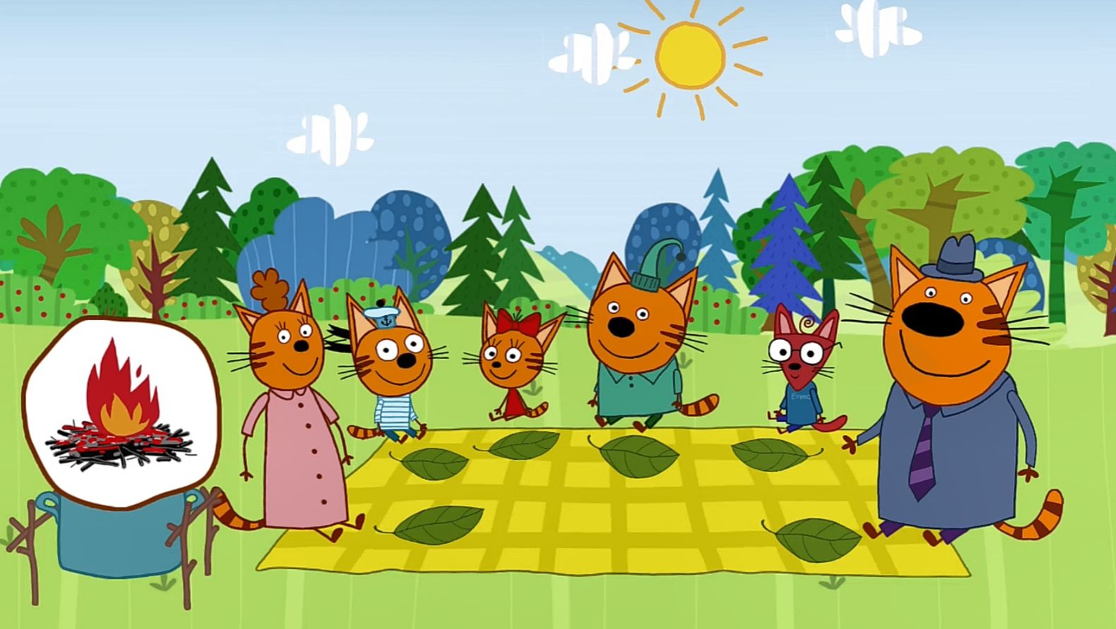 Три Кота Пикник