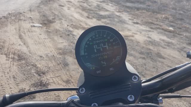 Обзор приборной панели мотоцикла Groza XS650