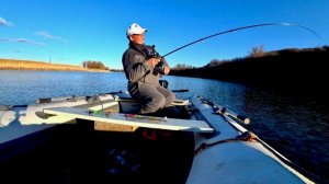 Яма полна этой Рыбы!Забросил удочку и понеслось.Рыбалка на спиннинг весной