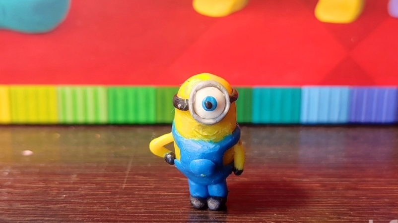 Миньон из пластилина!