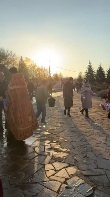 ДНР. Харцызск. 12.04.2026. Христос Воскрес!!! Освящение куличей