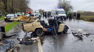 Два человека погибли и шесть пострадали в массовом ДТП в Северной Осетии