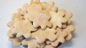 Молочные коржики домашние хрустящие - рецепт