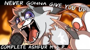 【⭐️NEVER GONNA GIVE YOU UP🎤】Complete Ashfur Map (КОТЫ ВОИТЕЛИ МАП ПЕРЕЗАЛИВ)