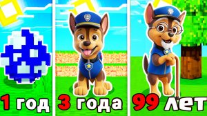 😳КАК МЕНЯЛСЯ ГОНЩИК ЩЕНЯЧИЙ ПАТРУЛЬ В МАЙНКРАФТ МУЛЬТИК