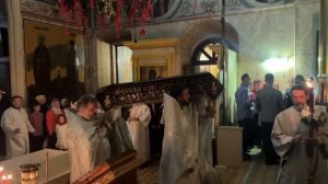 12.04.2026 - Фрагмент ночного богослужения в день СВЕТЛОГО ХРИСТОВА ВОСКРЕСЕНИЯ. ПАСХА.