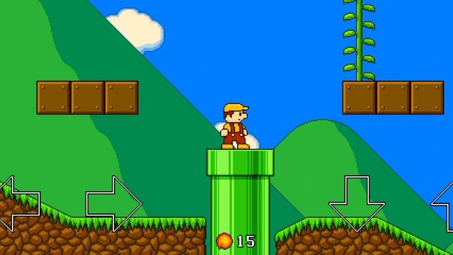 Ретро мир 1 босс