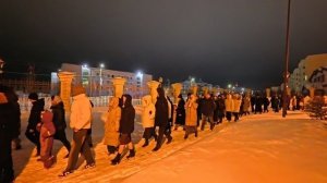 Крестный ход Пасха Храм Рождества Христова Посёлок Пангоды Надымский район 12 Апреля 2026г.