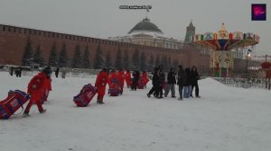 Красная машина на Красной площади. Хоккей. Февраль 2026.