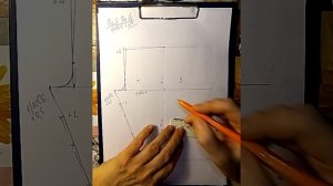 Построение брюк без бокового шва