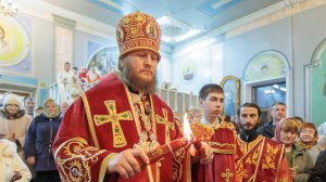 Пасхальное богослужение в Никольском кафедральном соборе Ейска 12 апреля 2026 г